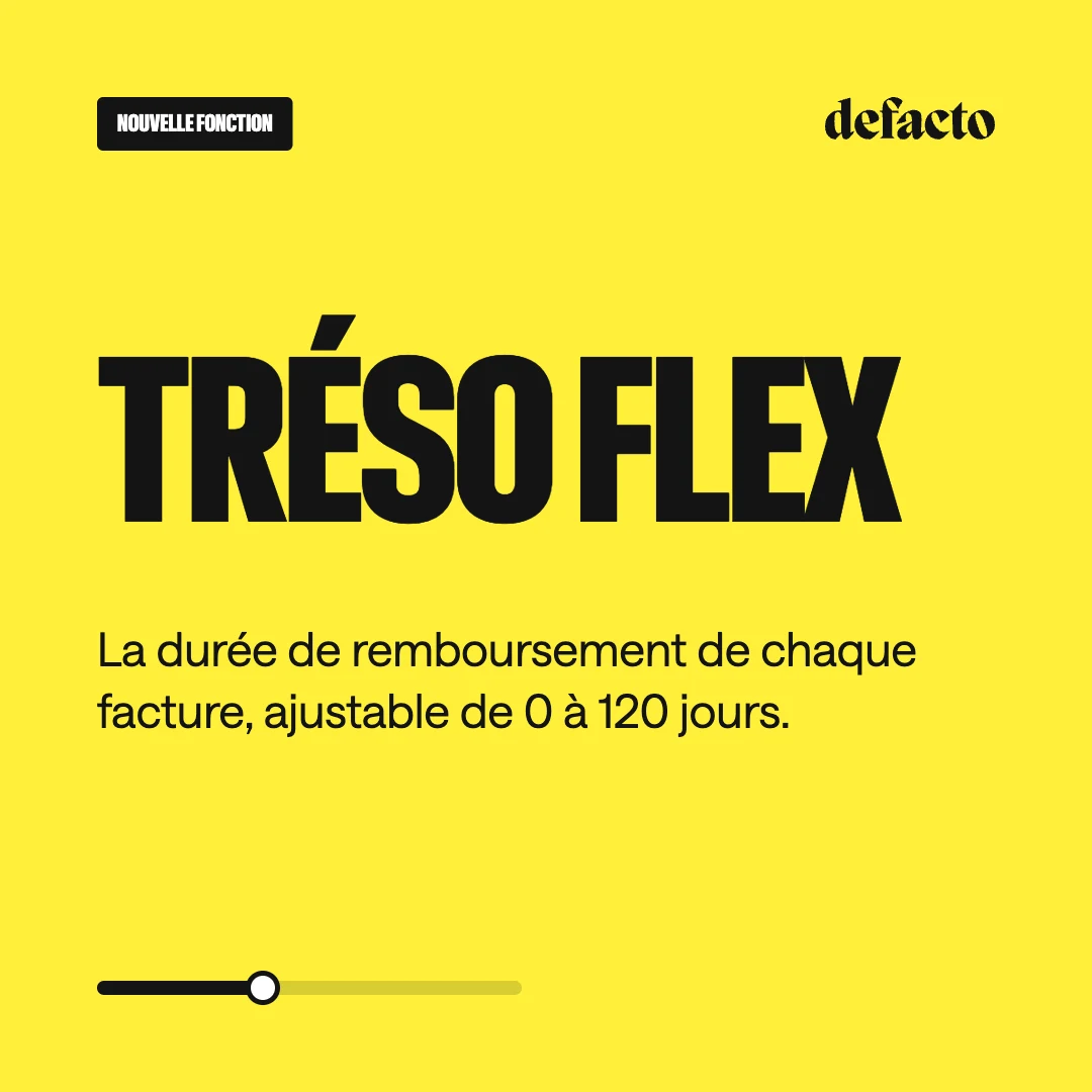 Defacto Tréso Flex campaign in square format